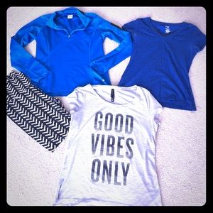 Women’s athletic wear Size M/L